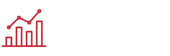 Icon: Bar graph with line above trending upward.