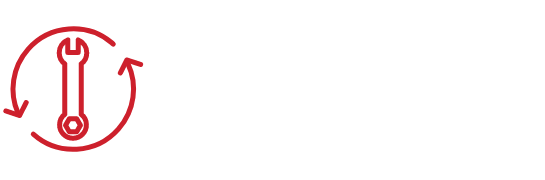 Icon: Wrench with two arrowed curved lines cycling around it.