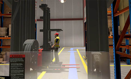 Forklift Training Virtual Reality