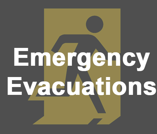 emergency evacuations