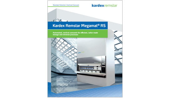 Thumbnail of Kardex Remstar Vertical Carousel brochure.