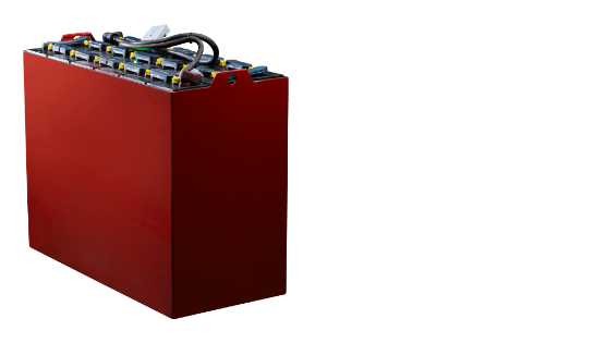 Red lead acid industrial battery