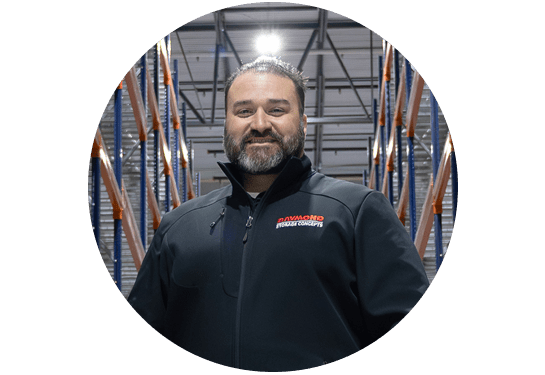 Vic Cotto, Raymond Storage Concepts, Systems Engineer