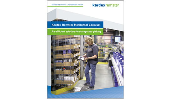 Thumbnail of Kardex Remstar Horizontal Carousel brochure.