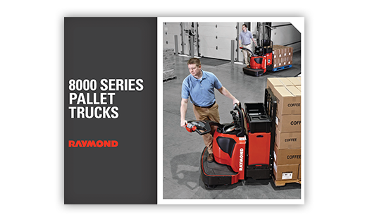 Raymond Rideable Jack Electric Pallet Jacks | Raymond Storage Concepts