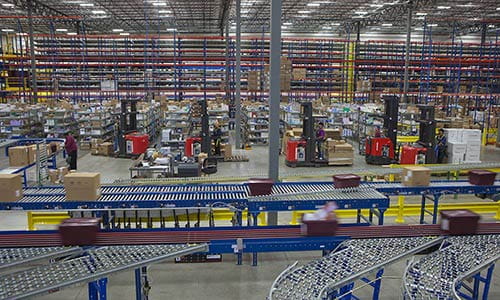 Raymond warehouse design and layout services